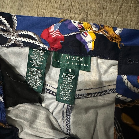 Lauren Ralph Lauren x Made in USA Vtg! Nautical - Picture 4 of 4